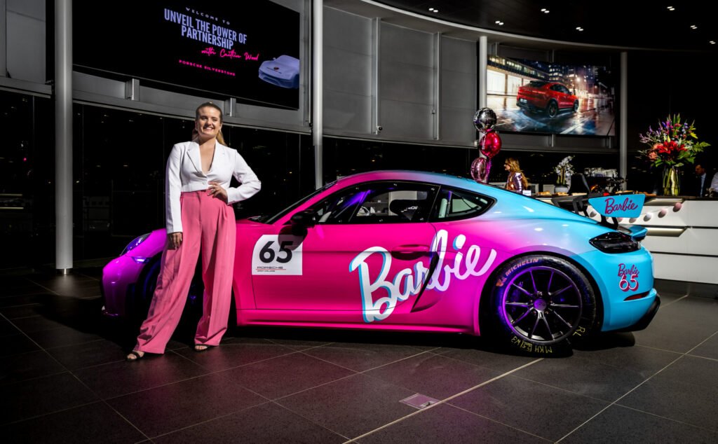 Diagonal Comms is in the pink as Barbie Sports Ambassador Caitlin Wood signs up